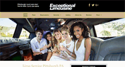 Desktop Screenshot of exceptionallimo.com